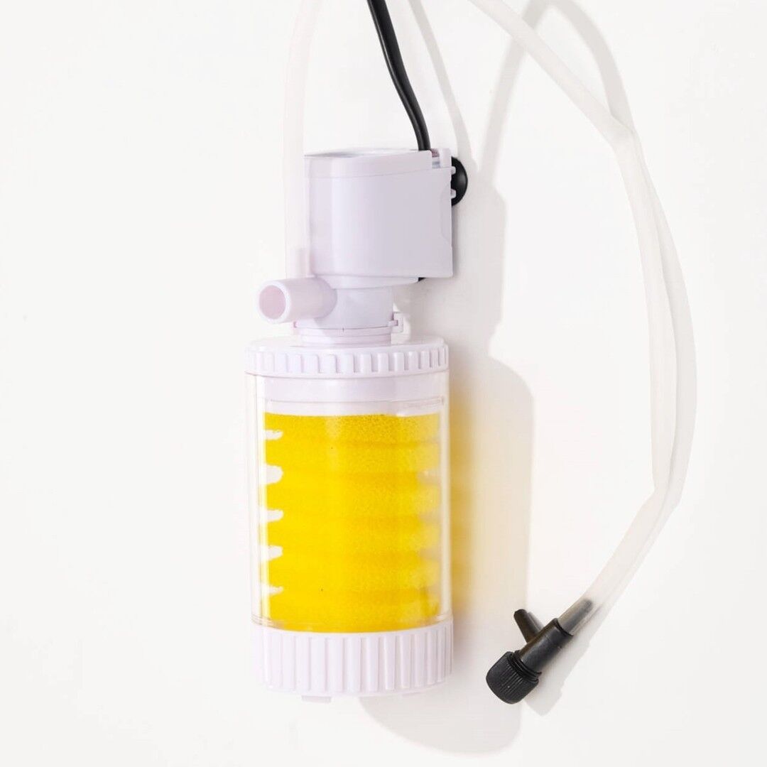 Jingye 8000F Siyah Akvaryum İç Filtre 4W 400L/H
