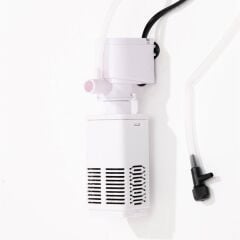 Jingye 400F Siyah Beyaz Köşeli Akvaryum İç Filtre 4W 400L/H