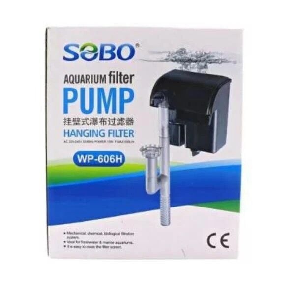 Sobo Midi Askı Akvaryum Şelale Filtre 10W 500L/H