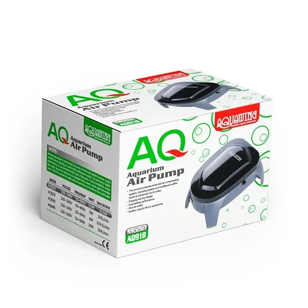 Aquawing AQ918 Tek Çıkışlı Akvaryum Hava Motoru 2.5W